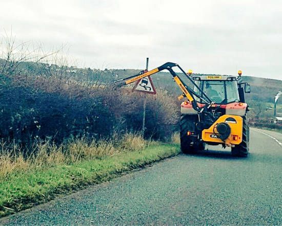 Agricultural And Commercial Hedge Cutting
