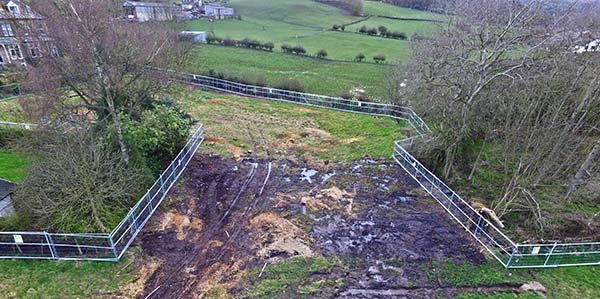 Tree Protection Fencing - Leeds - Yorkshire - UK